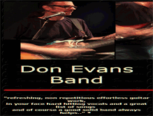 Tablet Screenshot of donevansband.com